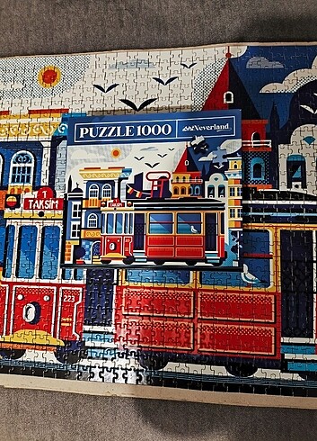  Beden İstanbul temalı 1000 parça puzzle 