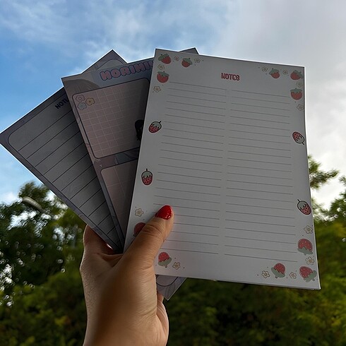 Beden Kurosaki İchigo Tasarımlı Notepad Set