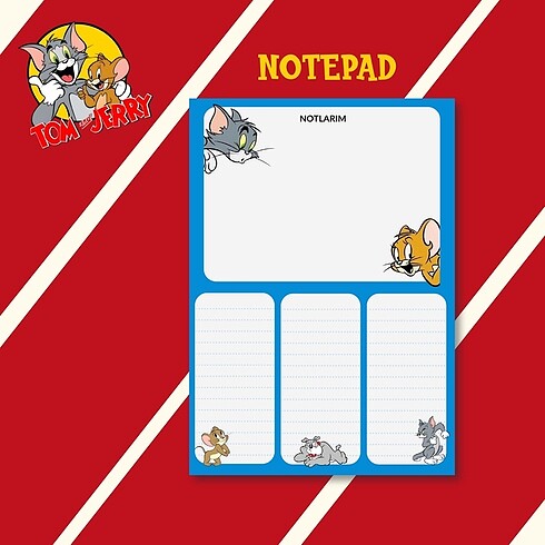 Tom&Jerry Notepad