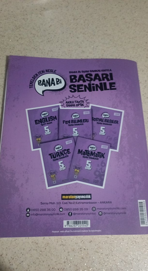 5. Sınıf Matematik Soru Bankası - Banabi - Görsel 3