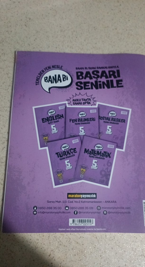 5. Sınıf BanaBi Sosyal Bilgiler Soru Bankası - Görsel 3