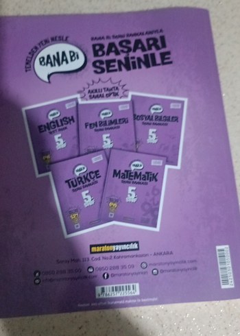 5. Sınıf Banabi Türkçe Soru Bankası - Görsel 3