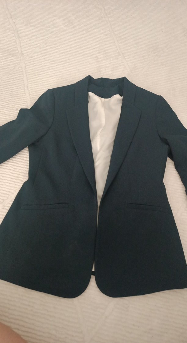 Lacivert Kadın Ofis Blazeri - Görsel 3