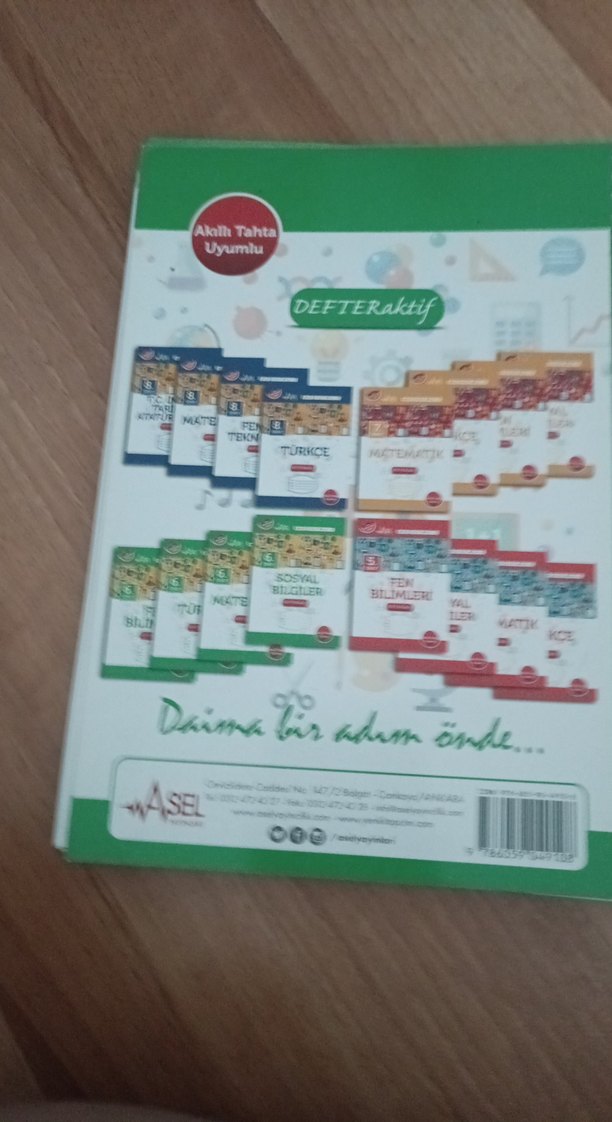 6. Sınıf Fen Bilimleri Defteri Akıllı Tahta Uyumlu - Görsel 3