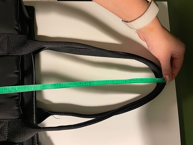 Beden siyah Renk pull&bear naylon tote çanta