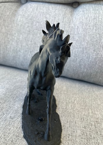 Beden siyah Renk Siyah At Büstü 20 cm
