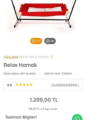 Diğer Hamak beşik 