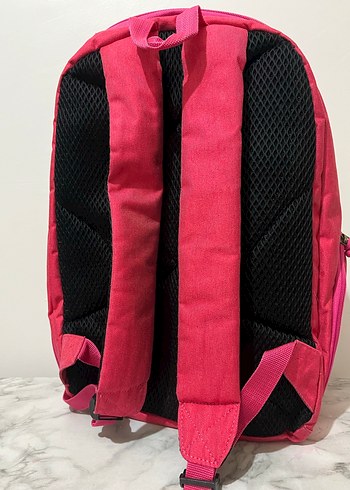 Faber Castell Fermuarlı Pembe Kadın Sırt Çantası