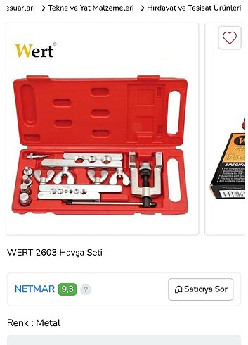 Havşa Boru kesme ve genişliği için