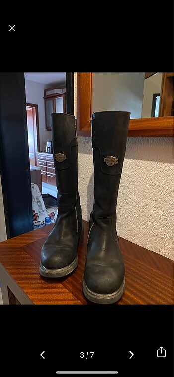 37 Beden harley davidson koleksiyon ürünü çizme