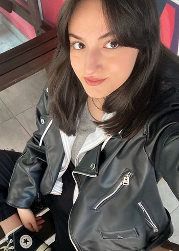 m Beden siyah Renk Siyah Deri Biker Ceket