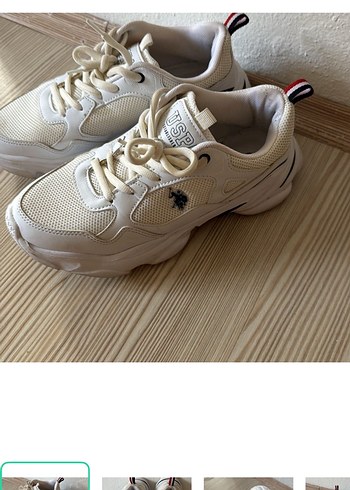 U.S Polo Assn. Ekru Mesh Sneaker