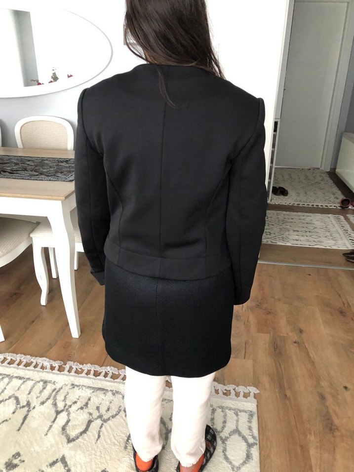 Siyah Ofis Kabanı - Görsel 2