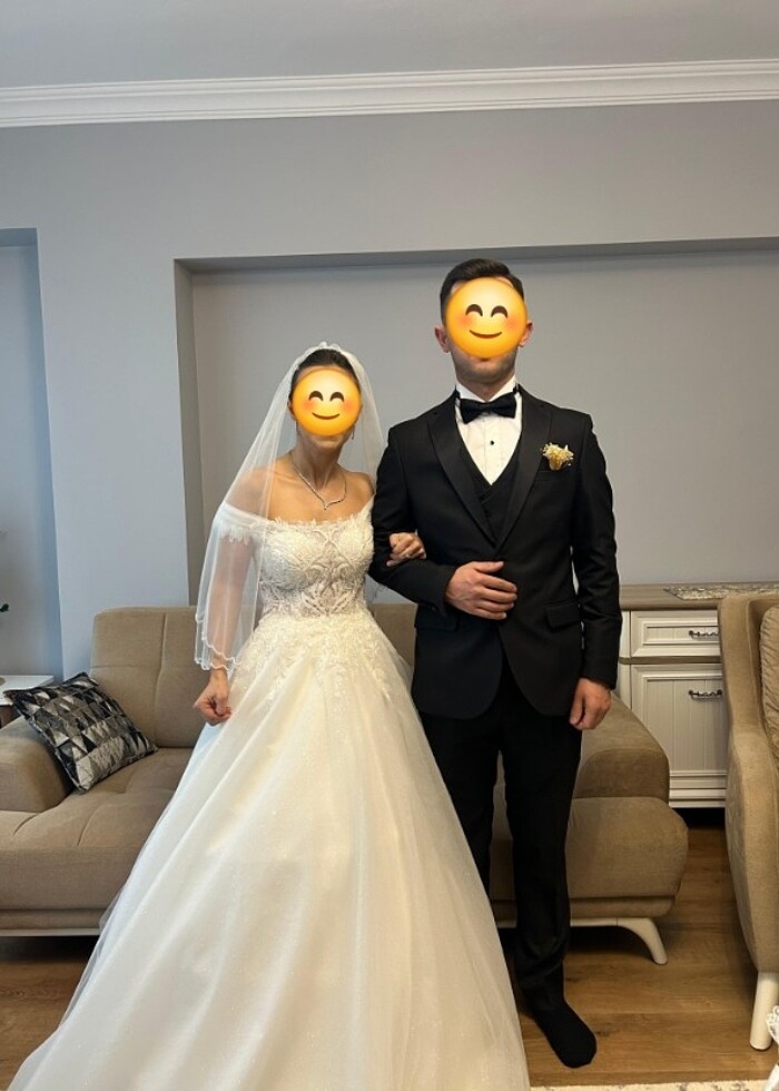 Helen Model 32-34 Beden Gelinlik - Görsel 2