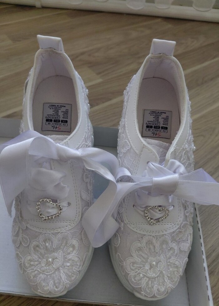 Gelin Ayakkabısı İçten Gizli Topuklu - Görsel 2