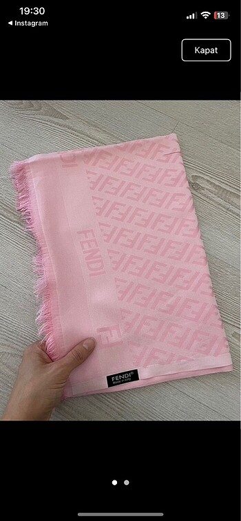 pembe şal