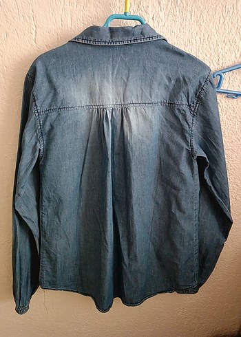 Gençkız kot gömlek - Görsel 4