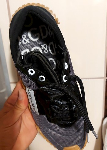 42 Beden kahverengi Renk Gri ve Kahverengi Dolce & Gabbana Spor Ayakkabı