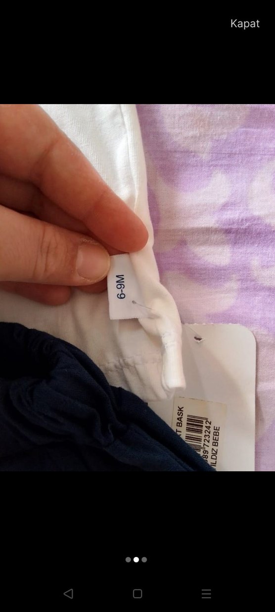 Bebek Erkek Kısa Kollu Beyaz Tişört ve Şort Takımı - Görsel 2