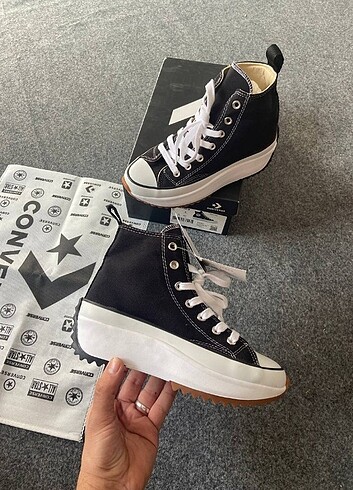 Converse run star kadın ayakkabı 36-40 arası ithal ayakkabı