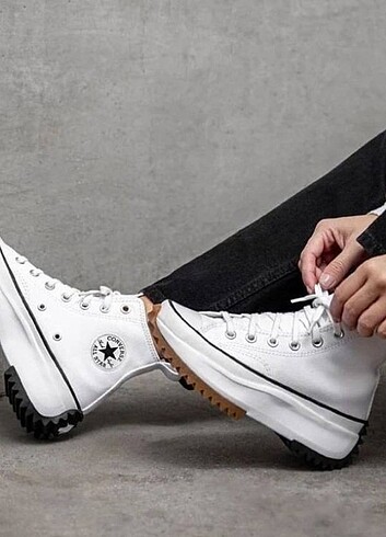 39 Beden beyaz Renk Converse wanderson all star beyaz bayan spor ayakkabı
