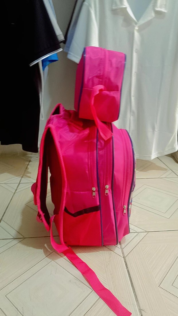 Renkli Unicorn Desenli Çocuk Okul Çantası - Görsel 2