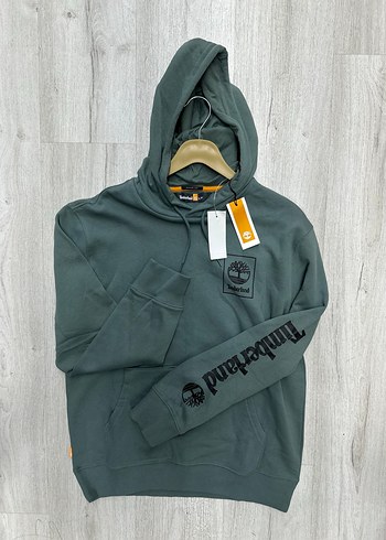 Gri Kapüşonlu Timberland Sweatshirt