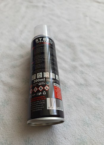 Kırmızı Sprey Boya - Görsel 3