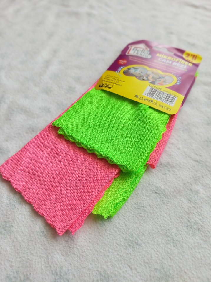 Mikrofiber Cam bezi 2 adet - Görsel 2