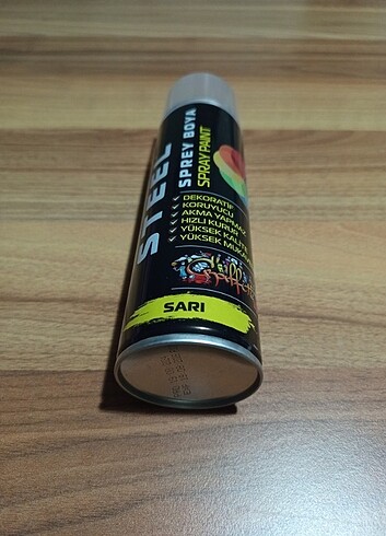 Sprey boya (Sarı)