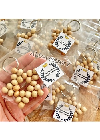 YILDIZ ANAHTARLIK HEDİYELİK MAKROME - Görsel 2