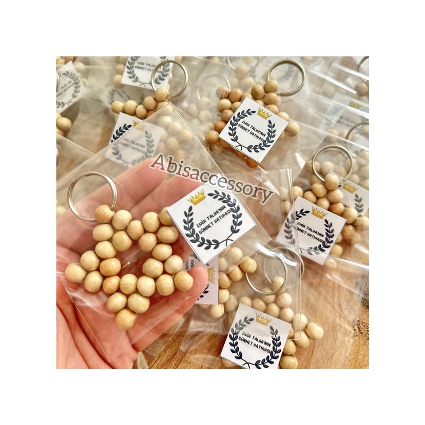 YILDIZ ANAHTARLIK HEDİYELİK MAKROME - Görsel 2