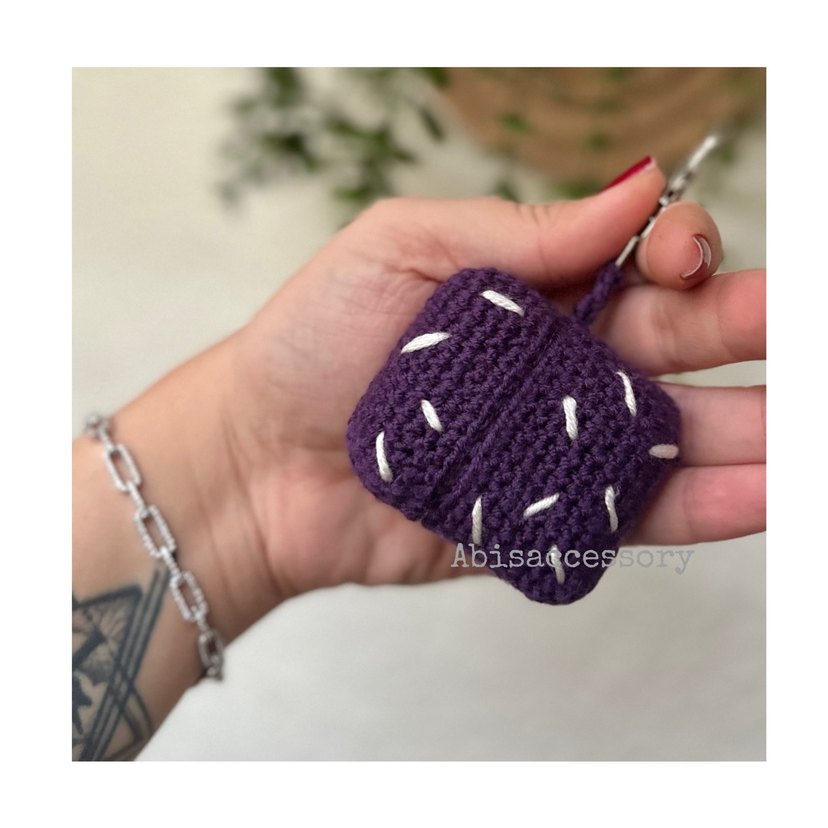 AIRPODS KULAKLIK KILIFI ÖRGÜ - Görsel 3