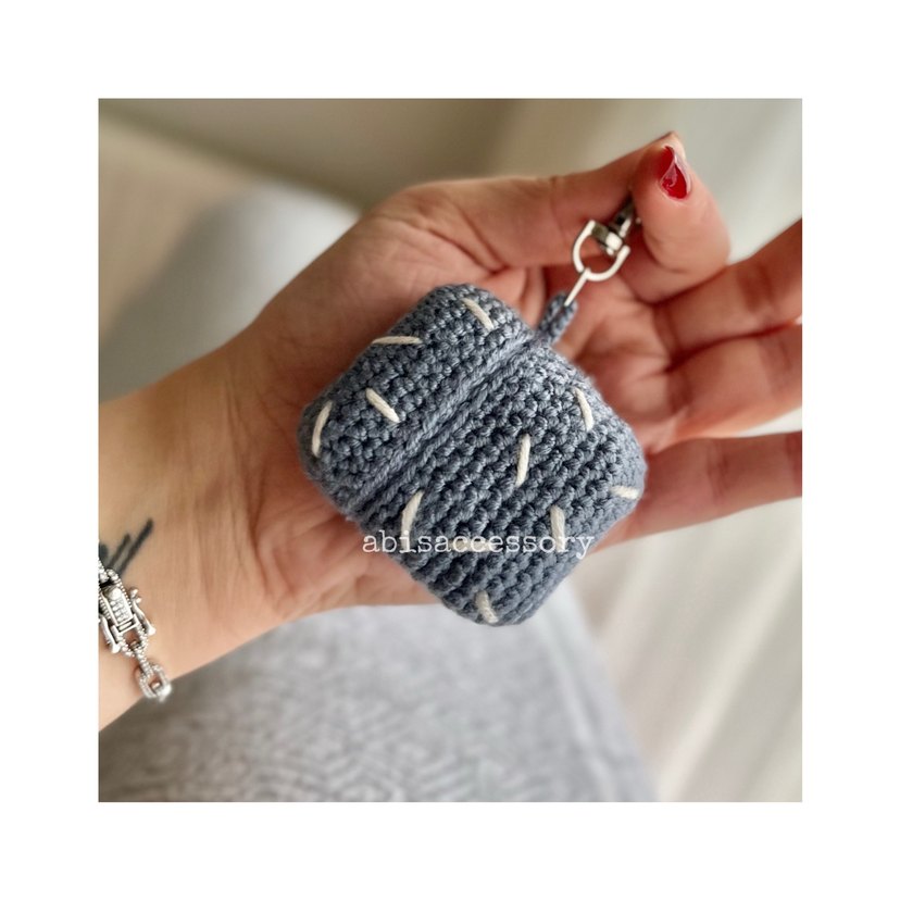 AIRPODS KULAKLIK KILIFI ÖRGÜ - Görsel 2