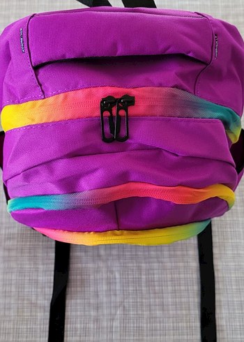 Renkli Mor Çocuk Okul Çantası - Görsel 7