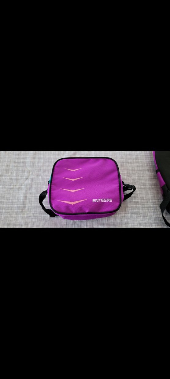 Renkli Mor Çocuk Okul Çantası - Görsel 4