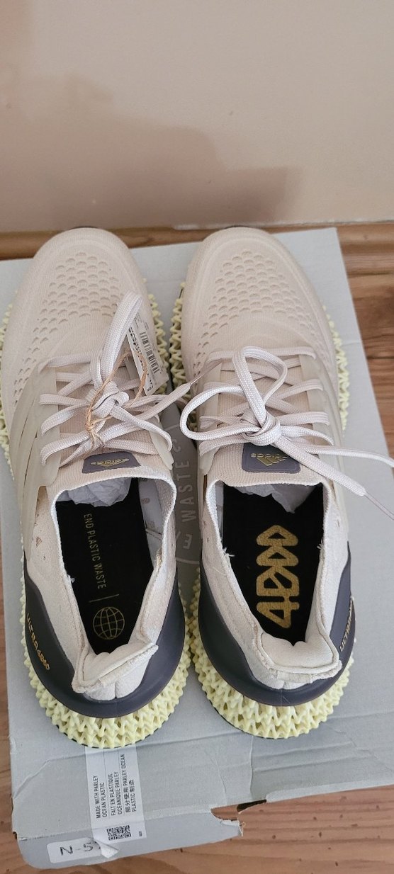 Adidas Erkek Beyaz Gri Bağcıklı Spor Ayakkabı - Görsel 5