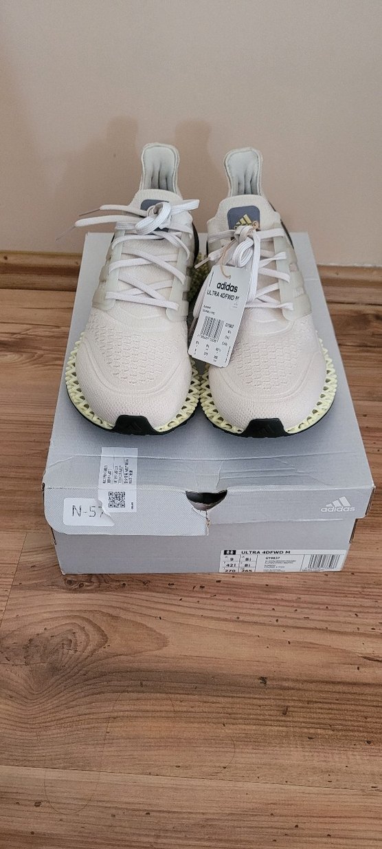 Adidas Erkek Beyaz Gri Bağcıklı Spor Ayakkabı - Görsel 2