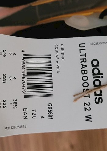 Adidas Ultraboost 22 W Siyah Koşu Ayakkabısı kadın - Görsel 7