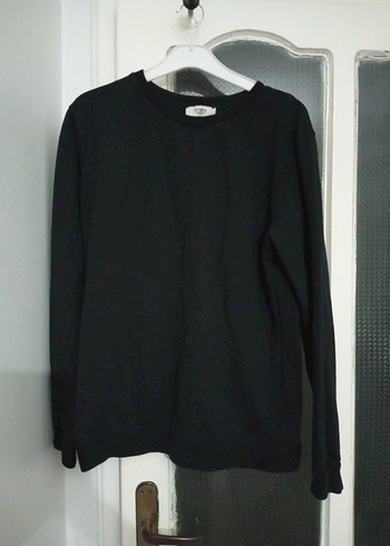 Kadın Siyah Uzun Kollu Sweatshirt