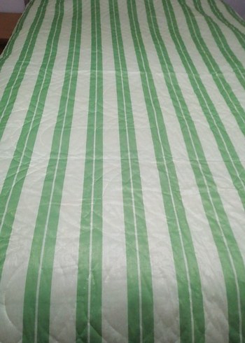 Yeşil Çizgili Nevresim Örtüsü - Görsel 2