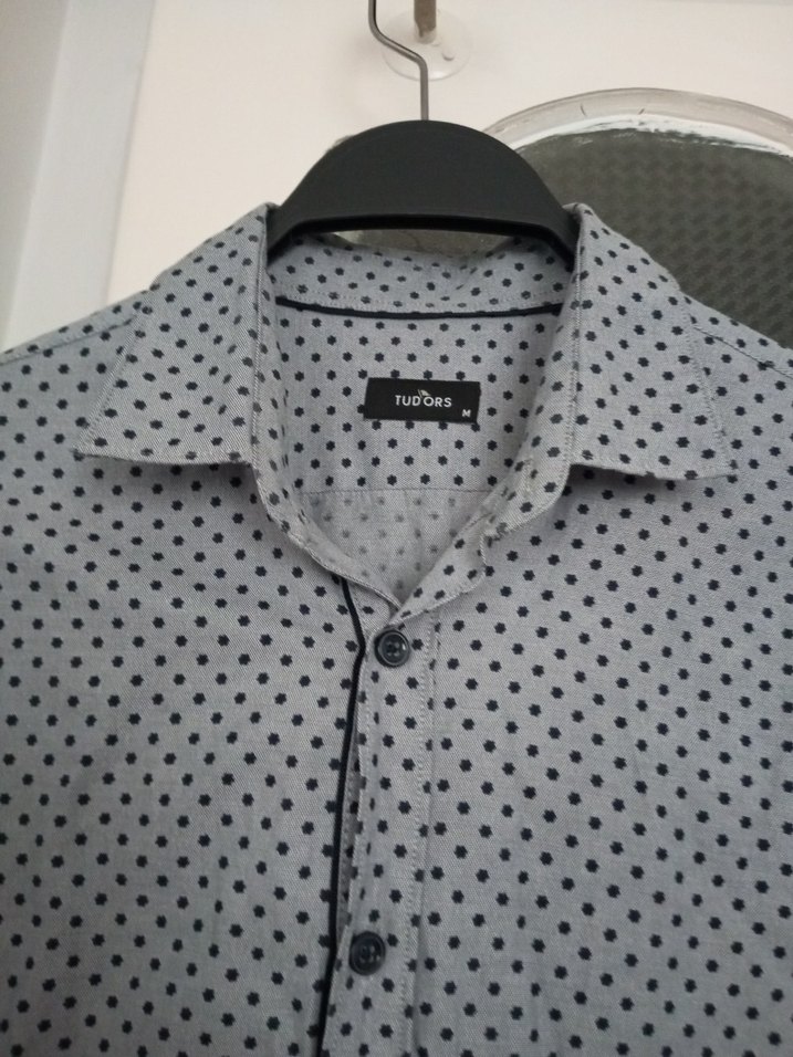 Gri Regular Fit Erkek Gömlek - Görsel 5