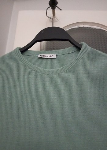 Pastel Gri Kadın İnce Triko Kazak - Görsel 5