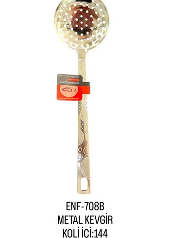 Beden Bej Metal Spatula,kaşık, kevgir,kepçe