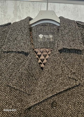 RICOL Yün Erkek Kaban - Görsel 5