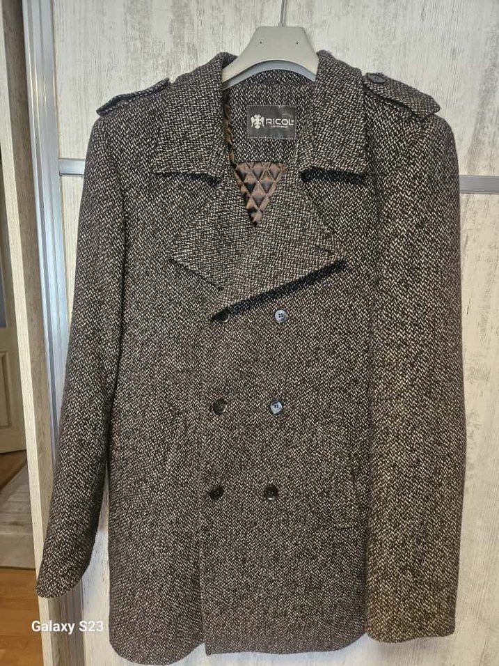 RICOL  Yün Erkek Kaban - Görsel 3