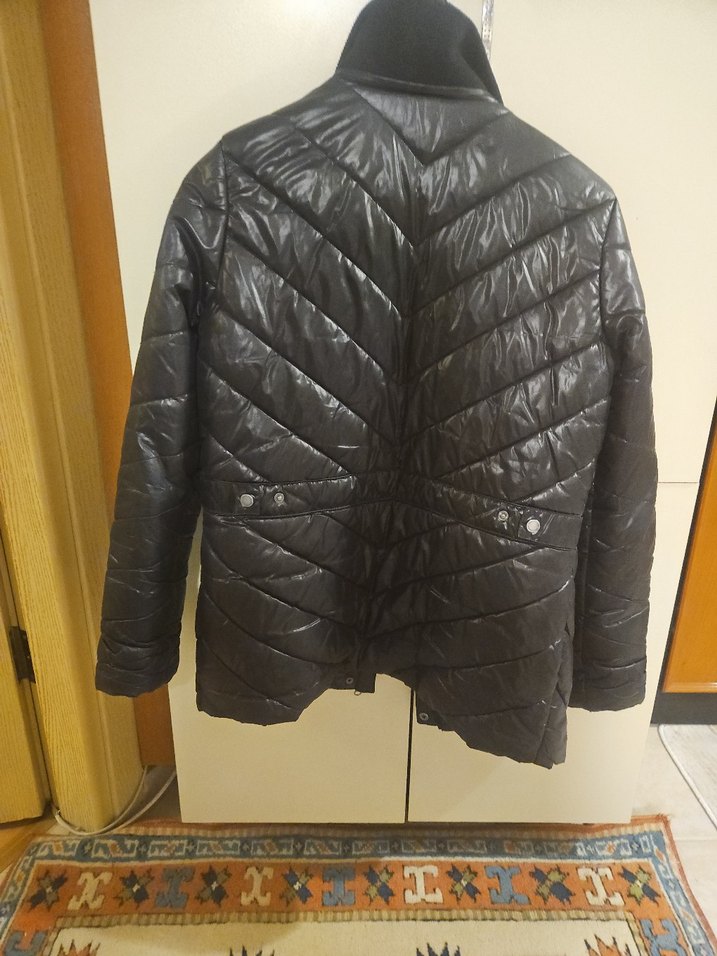 Tchibo Siyah Fermuarlı Kadın mont - Görsel 2