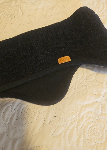 Siyah Örgü Kadın bere - Görsel 2