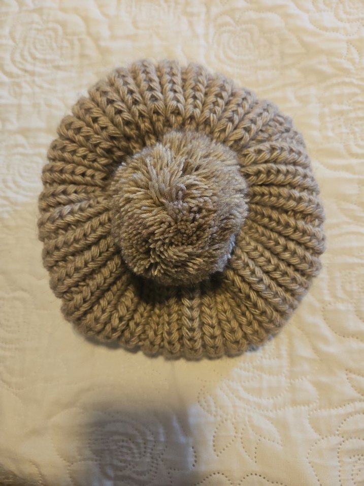 vizon Örgü Kadın Bere Ponponlu - Görsel 2