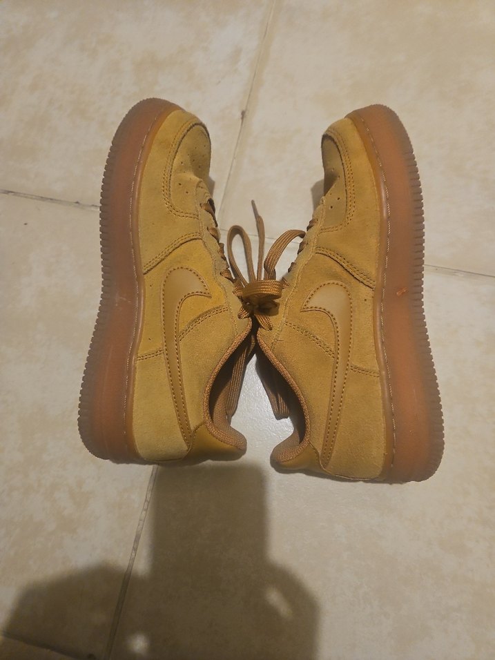 ORJİNAL NİKE AİR force.. Kadın HAKİKİ Süet  Spor Ayakkabı - Görsel 5